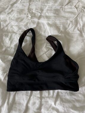 lululemon athletica Black Sports Bra